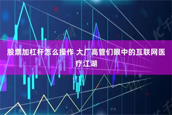 股票加杠杆怎么操作 大厂高管们眼中的互联网医疗江湖